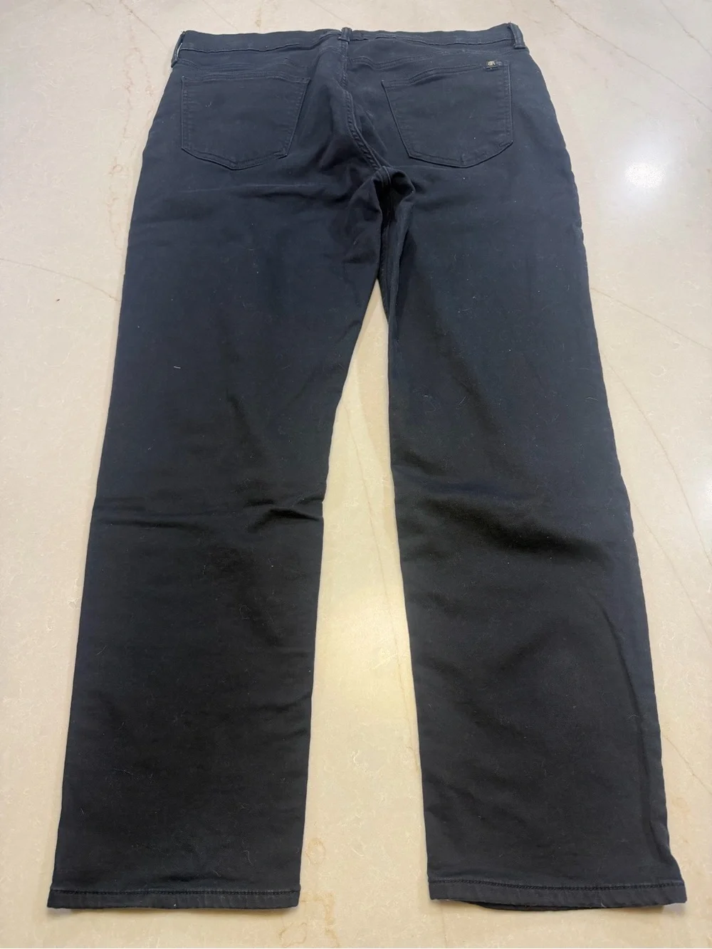 Banana Republic Mens Straight Leg Chino Pants Navy Blue Size 38x30